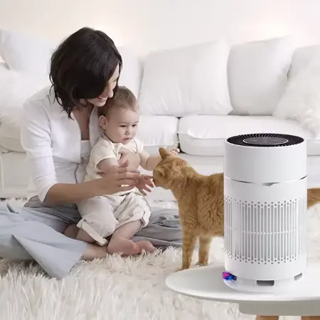 Baby-Soundmaschine zum Schlafen, Nachtlicht, Luftreiniger mit weißem Rauschen