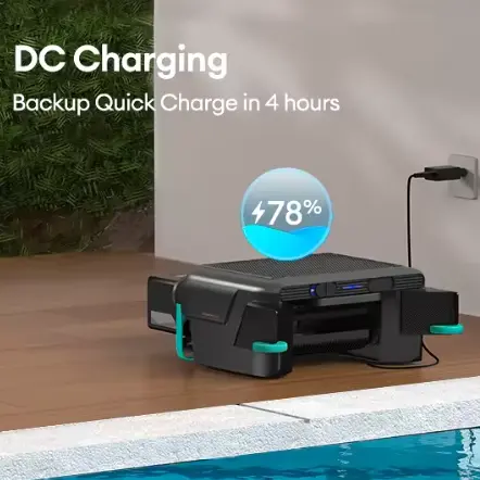 Hocheffizienter, flexibler Solarpanel-Pool-Skimmer-Roboter