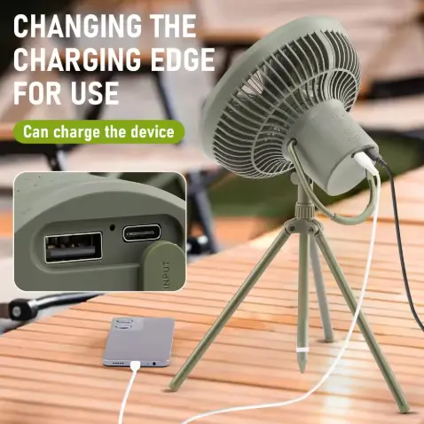 Mini-Handheld, wiederaufladbar, tragbarer Kühlventilator für den Außenbereich