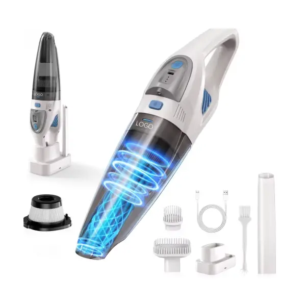 Mini wiederaufladbarer kabelloser kleiner Hand-Autostaubsauger