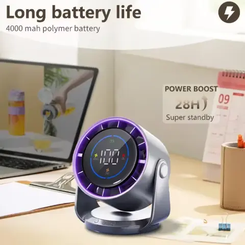 Mini-USB-Ventilator, elektronischer Hand-Desktop-Bodenventilator